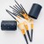 Amortals Beauty 12 Pcs Cosmetic Brush Set/Holster/Leather Pouch | 尔木萄工具化妆套刷 12pcs