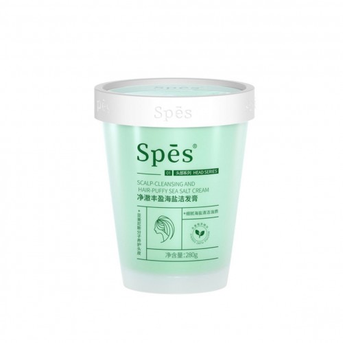 Spes Purifying Fluffy Oil Control Sea Salt Shampoo 280g 诗裴丝净润蓬松控油海盐洗头膏