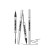 Colorkey Dual-end Pen Waterproof Eyeliner Mascara  0.5g 珂拉琪双头防水眼线笔