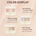 Judydoll Moisterizing Three-color Concealer Palette 橘朵三色遮瑕膏 2.7g