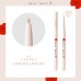Flortte Smile Heart Eyeliner Pencil 0.05g 花洛莉亚比心系列彩色眼线胶笔