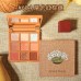 Gogotales Velvet 9 Color Eyeshadow Palette Matte Nude Glitter Shimmer Earth Color Eyeshadows Pallete戈戈舞圣诞巧克力九色眼影盘
