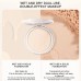 INTO YOU Pressed Powder New Long Lasting Makeup White Cake Waterproof Makeup Lightweight And Portable 心慕与你轻薄定妆持久小白饼粉饼 7g