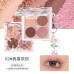 Flortte Nice to Meet Chu 4-color Eyeshadow Palette 花洛莉亚初吻啵啵系列4色眼影盘 4g