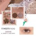 Flortte Nice to Meet Chu 4-color Eyeshadow Palette 花洛莉亚初吻啵啵系列4色眼影盘 4g