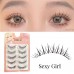 Meng Jie Shang Pin Natural Eyelash | Handmade False Eyelash Lashes | False Eyelash Extension 萌睫尚品假睫毛 10PCS