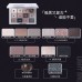 Jill Leen Pretty Baby 12-Color/10-Color Eyeshadow Palette 玖丽漂亮宝贝十二色/十色眼影盘 7.2g