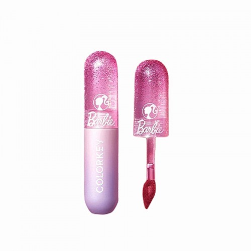 COLORKEY X ELLE Barbie Series Velvet Mousse Matte Lip Mud 珂拉琪 X ELLE 芭比娃娃系列丝绒慕斯哑光唇泥 2g