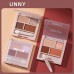 UNNY CLUB 4-color Shimmer Matte Eyeshadow Palette 3g UNNY四色眼影盘