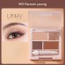 UNNY CLUB 4-color Shimmer Matte Eyeshadow Palette 3g UNNY四色眼影盘