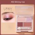 UNNY CLUB 4-color Shimmer Matte Eyeshadow Palette 3g UNNY四色眼影盘