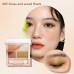 UNNY CLUB 4-color Shimmer Matte Eyeshadow Palette 3g UNNY四色眼影盘