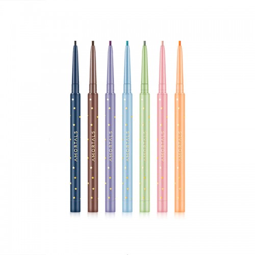 AMORTALS Galaxy Waterproof Gel Eyeliner Pencil 2pcs 尔木萄眼线胶笔防水不晕染眼线笔