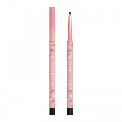 Gracebabi Non-smudging Waterproof Long-lasting Small Flat Head Gel Eyeliner 0.05g 瑰宝秘语小扁头防水眼线胶笔