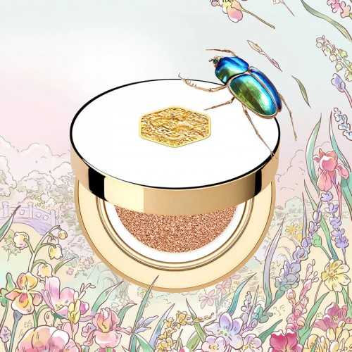 MAOGEPING Forbidden City 5th - Butterfly In Flowers Series Cushion Liquid Foundation 5g 毛戈平故宫第五季繁花秘境气垫