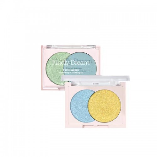 Gogotales Pocket Two-tone Eyeshadow Palette 3.8g 戈戈舞口袋双拼眼影盘