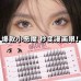 MKS Fishtail Natural Single-Cluster Fairy Hair Segmented Little Devil Style False Eyelashes 萌珂思鱼尾自然单簇仙子毛分段小恶魔款假睫毛 1 box