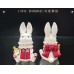 CuteRumor Handcrafted Chinese Rabbit Collectible Toy - Trendy Blind BoxPrank Replaceable Heads 可爱物语中国兔兔周边手作公仔潮玩盲盒替换头