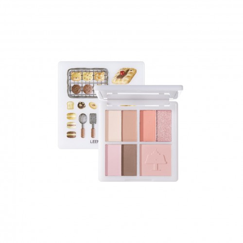 Leemember Bakery Series Eye Shadow & Blush Makeup Palette  荔萌小熊烘焙坊系列眼影腮红多用综合盘 13.1g