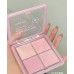 Holdlive Brightening Natural Contouring Shrinking Color Quad Blusher 11.5g 侯爱提亮膨胀自然修容收缩色四色腮红