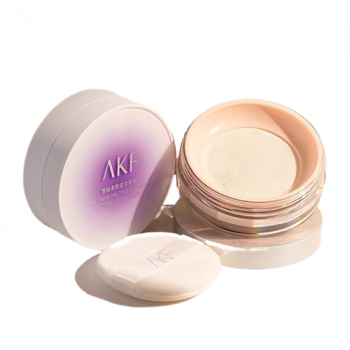 AKF New Snow Melt Oil Control Makeup Setting Powder 10g AKF新款雪融控油持妆定妆散粉