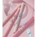 Flortte X ESTHER BUNNY Dual-Ended Eyeliner Pencil 0.5g 花洛莉亚x艾丝乐小兔联名款天生粉红系列双头眼线胶笔