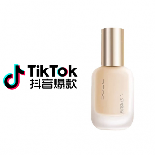 Tiktok/Douyin Hot UODO Moisturizing Light Matte Long-Lasting Foundation 30ml 【Tiktok抖音爆款】优沃朵水润微光控油持久粉底液