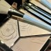 TIMAGE Matte & Shimmer Highlighter Contour Palette 17g 彩棠浮光掠影修容粉盘