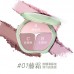 TIMAGE Green Jade Series Tri-Color Matte Blusher Palette 13g 彩棠争青流玉三色胭脂盘