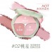 TIMAGE Green Jade Series Tri-Color Matte Blusher Palette 13g 彩棠争青流玉三色胭脂盘