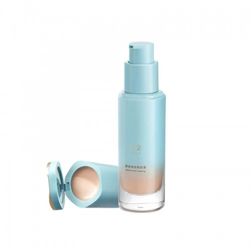 TIMAGE Frosted Fine Gauze Lasting Foundation Correcting Concealer 30ml+1g 彩棠雾瓷轻纱持妆粉底液饰颜遮瑕膏