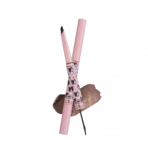 Flortte I Am Super Beauty Eyebrow Pencil and Brow Mascara 180mg+1g 花洛莉亚怪美莉亚系列双头刀锋眉笔染眉膏