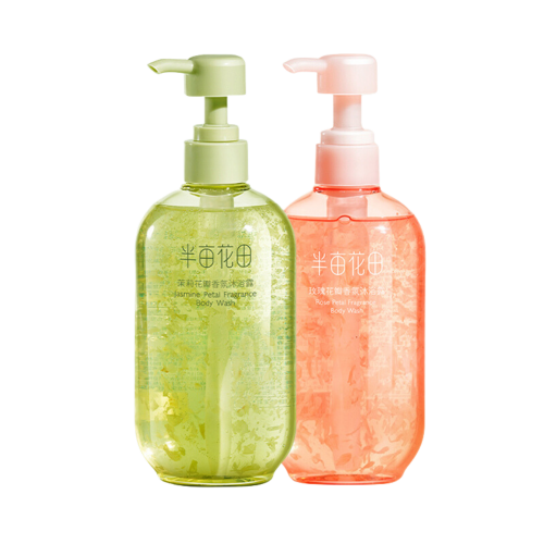 Banmuhuatian Little Dream Garden Jasmine/Rose Petal Scented Body Wash 400ml/750ml 半亩花田茉莉/玫瑰花瓣香氛沐浴露