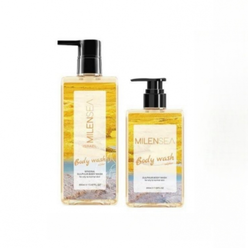 Milensea Mineral Sulfur Body Wash 200ml/400ml 米蓝希矿物硫磺沐浴露