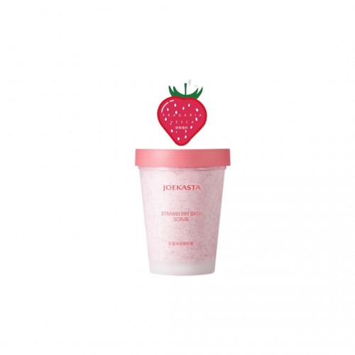 JOEKASTA Strawberry Body Wash Bath Scrub 240g 祖卡丝达草莓沐浴磨砂膏