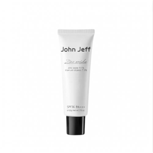 John Jeff Physical Sunscreen SFP36 约翰杰夫纯物理防晒霜 25/50g