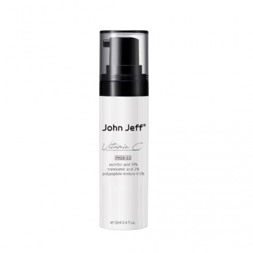 John Jeff 10% Vitamin C Serum John Jeff 维C精萃液去黄提亮肤色 12ml