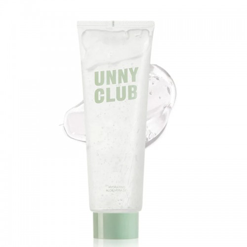 UNNY CLUB Organic 92% Pure Hydrating Aloe Vera Gel 250ml UNNY滋润补水祛痘印保湿凝胶芦荟胶