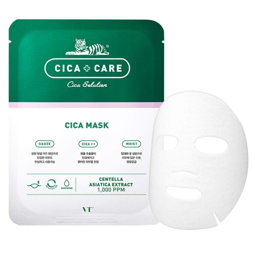 VT Cica Mask 30g*5PCS 薇缔积雪草老虎精华面膜