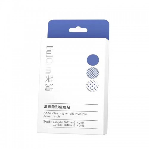 FulQun Acne-Cleaning Whelk Invisible Acne Patch 48Pcs 芙清清痘隐形痘痘贴