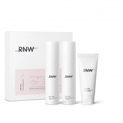 RNW Crystal Clear Cleanser Essence Toner Lotion Cosmetic Set 如薇晶萃匀透美白精华水乳套盒