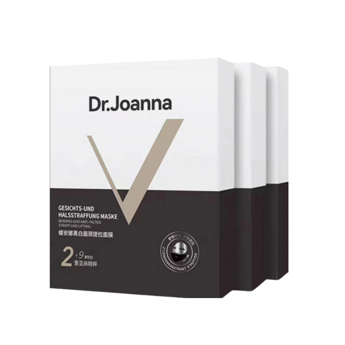 Dr.Joanna Black & White Face Neck Lift Mask (18ml+18ml)*5 蝶安娜黑白面颈提拉面膜