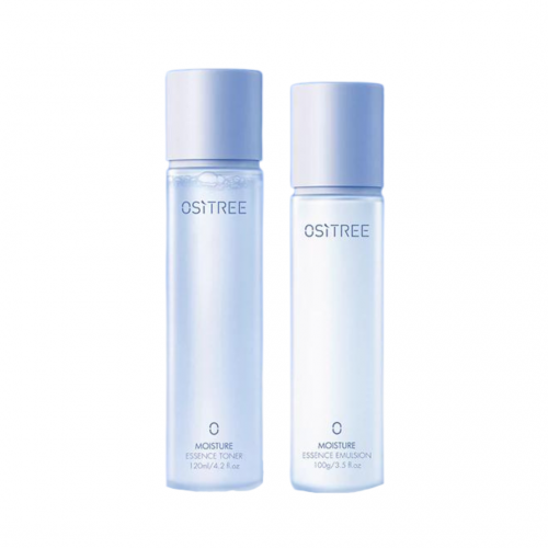 Ositree Anti-aging Brightening Moisturizing Repairing Toner Emulsion 120g+100g 柳丝木抗初老提亮保湿修护水乳