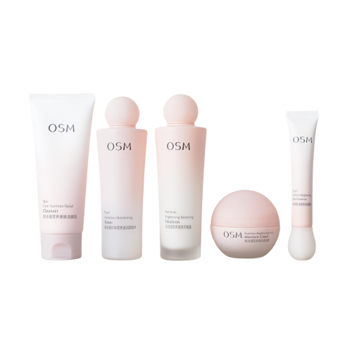 OSM Nutritional Collection Toner Emulsion Cream Cleanser Eye Essence Set 欧诗漫营养美肤系列水乳霜洁面乳眼霜套装