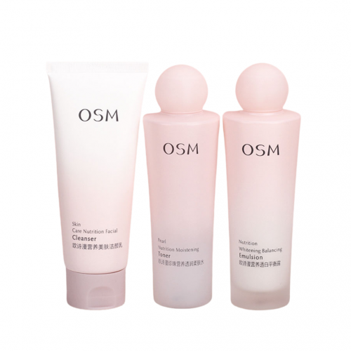 OSM Nutrition Collection Toner Emulsion Cleanser Set 欧诗漫营养系列水乳洁面套装