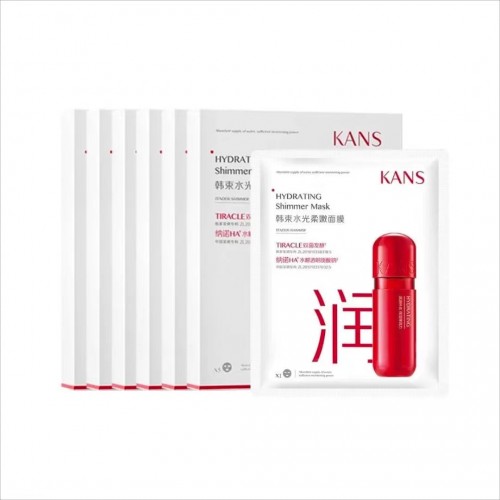 KANS Hydrating Shimmer Mask 5pieces 韩束水光柔嫩面膜